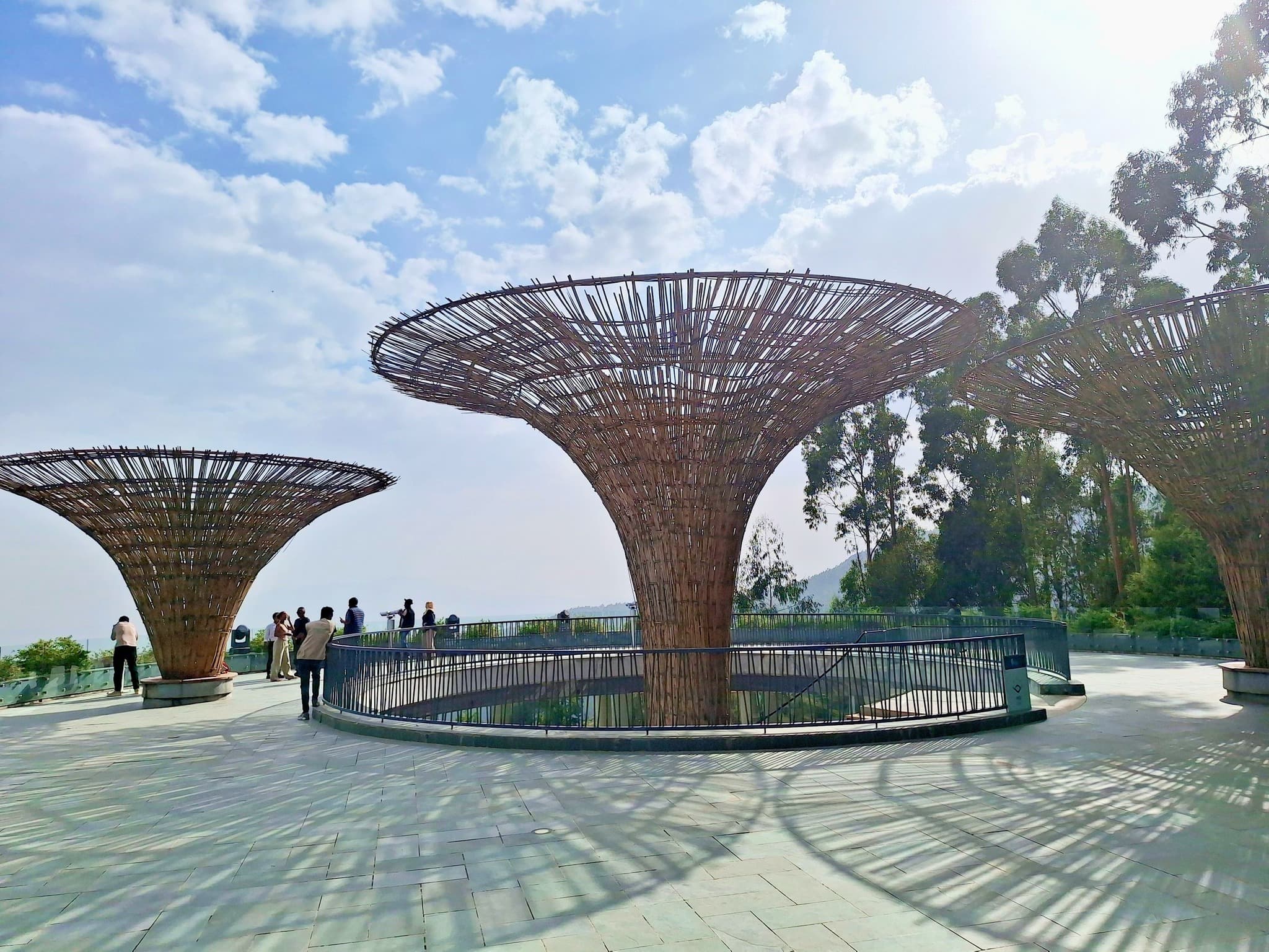 Mount Entoto overlooking Addis Ababa, Ethiopia