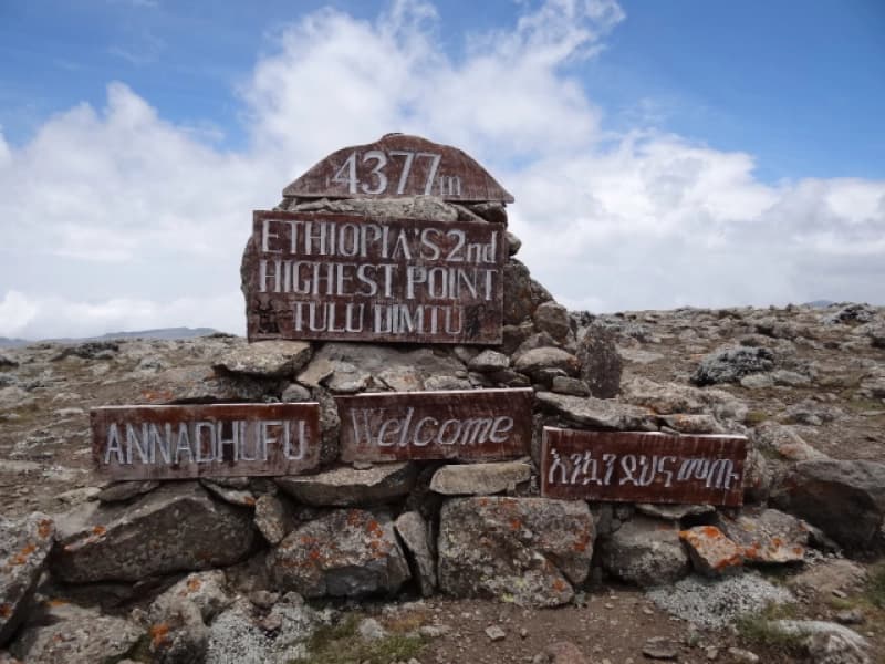 Bale Plateau — Bale Mountains