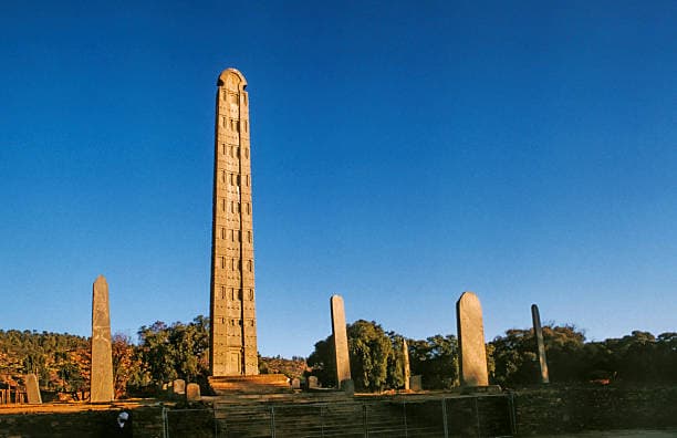 Ancient Axum UNESCO heritage landscape, Ethiopia