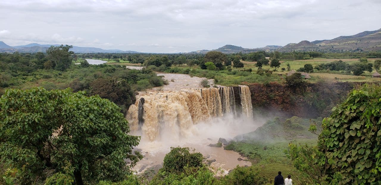 Tis Abay Blue Nile Falls near Bahir Dar, Ethiopia